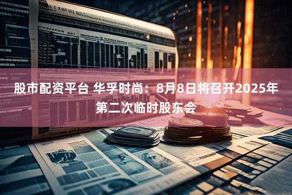 股市配资平台 华孚时尚：8月8日将召开2025年第二次临时股东会